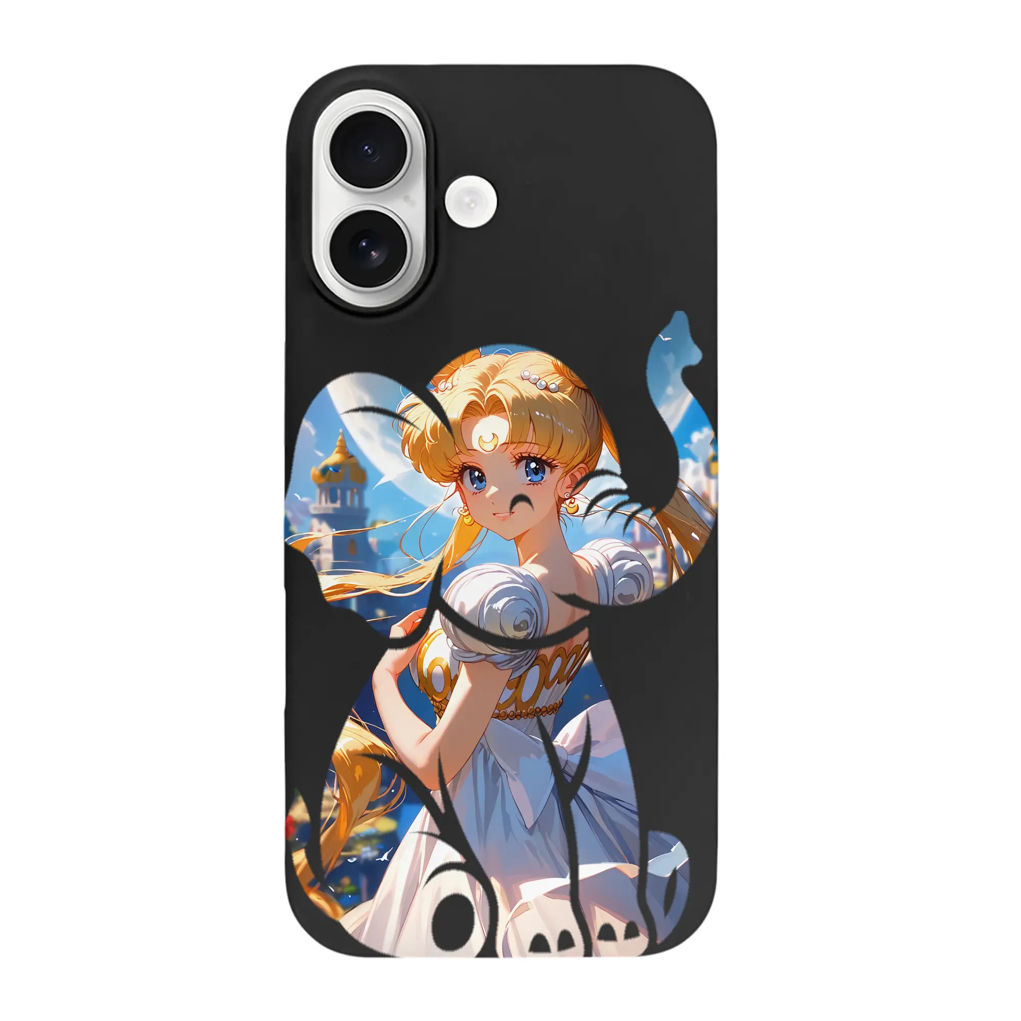 美少女戦士セーラームーン グッズ 月野 うさぎ - iPhone 17 シリーズ シリコンケース 薄型 耐衝撃 指紋防止 ソフトタッチカバー 精密フィット 傷防止 保護ケース iPhone 17/17 Air/17 Pro/17 Pro Max 対応